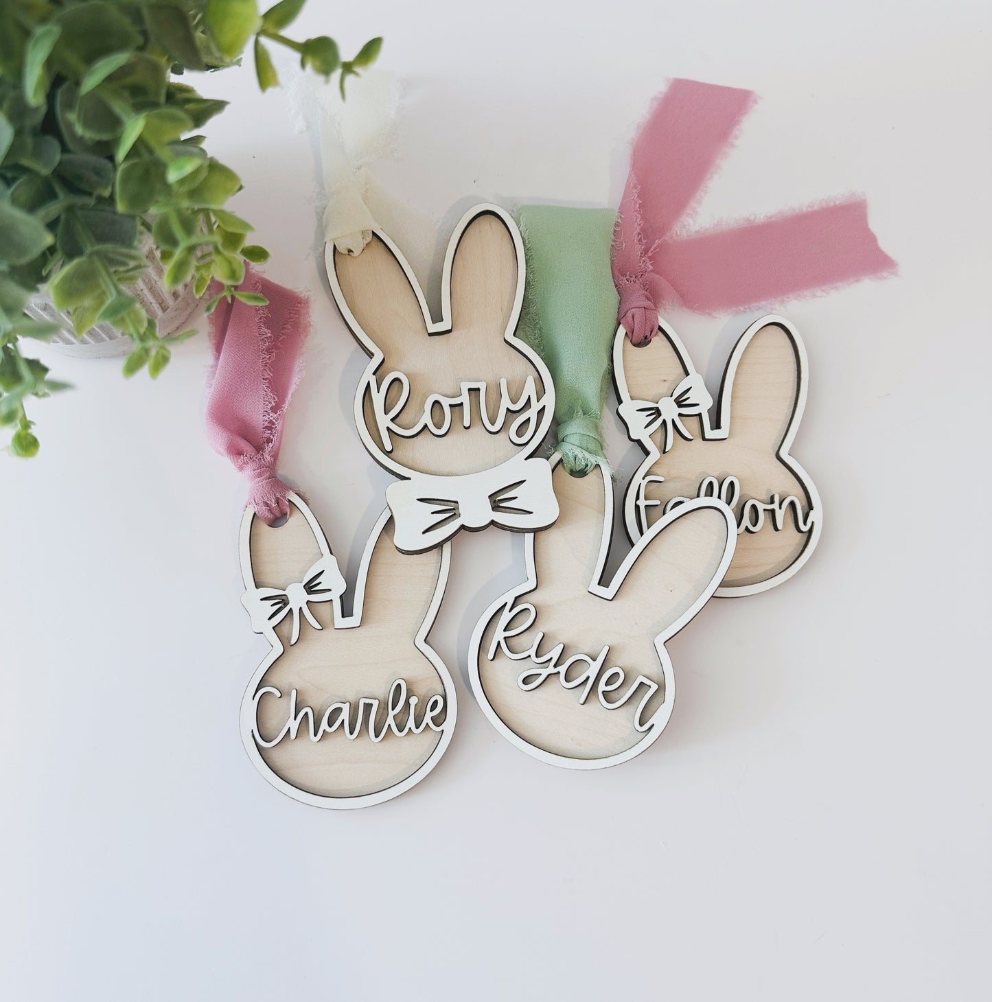 Easter Bunny Tag