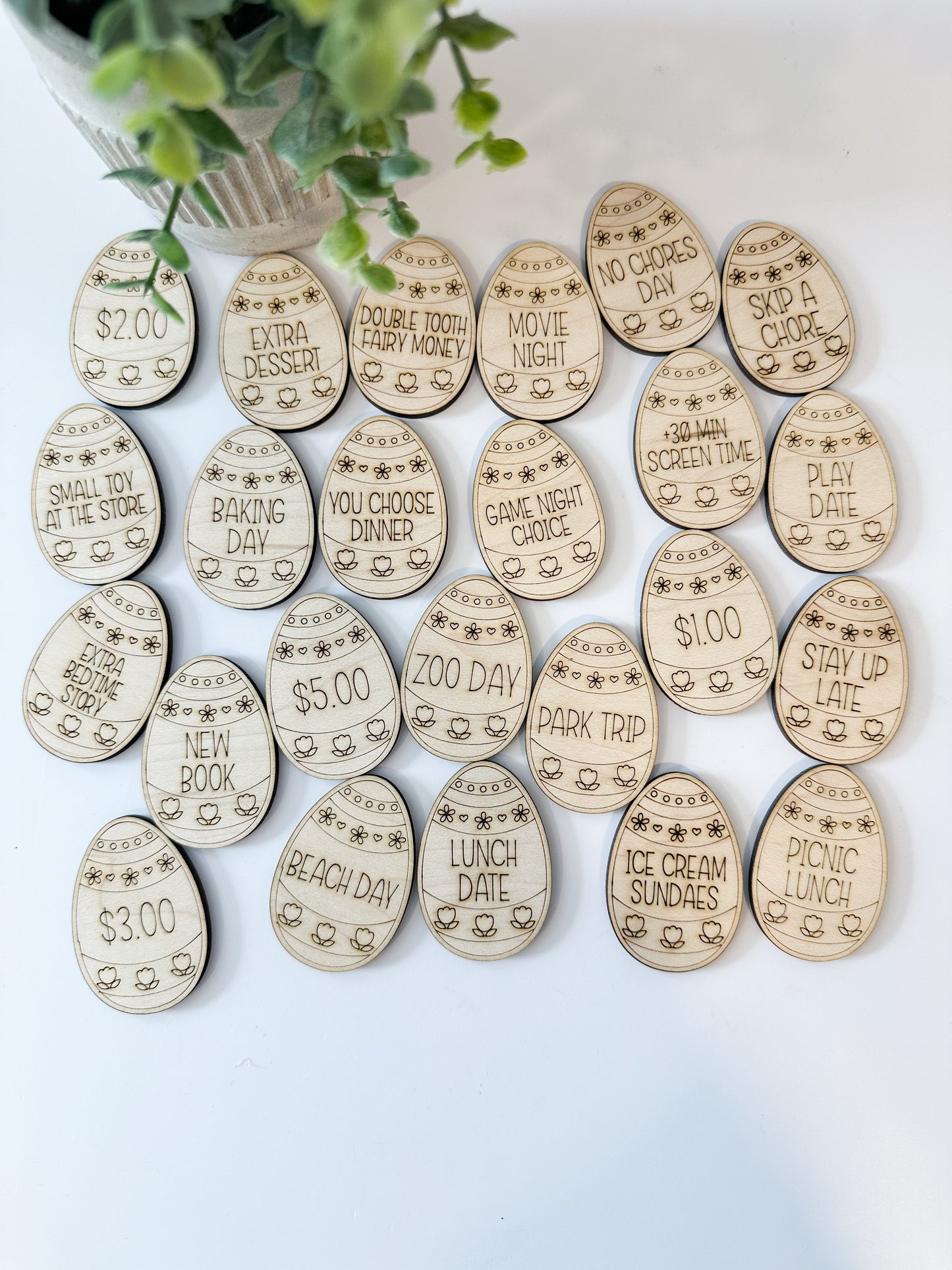 Easter Egg Tokens / Egg Filler
