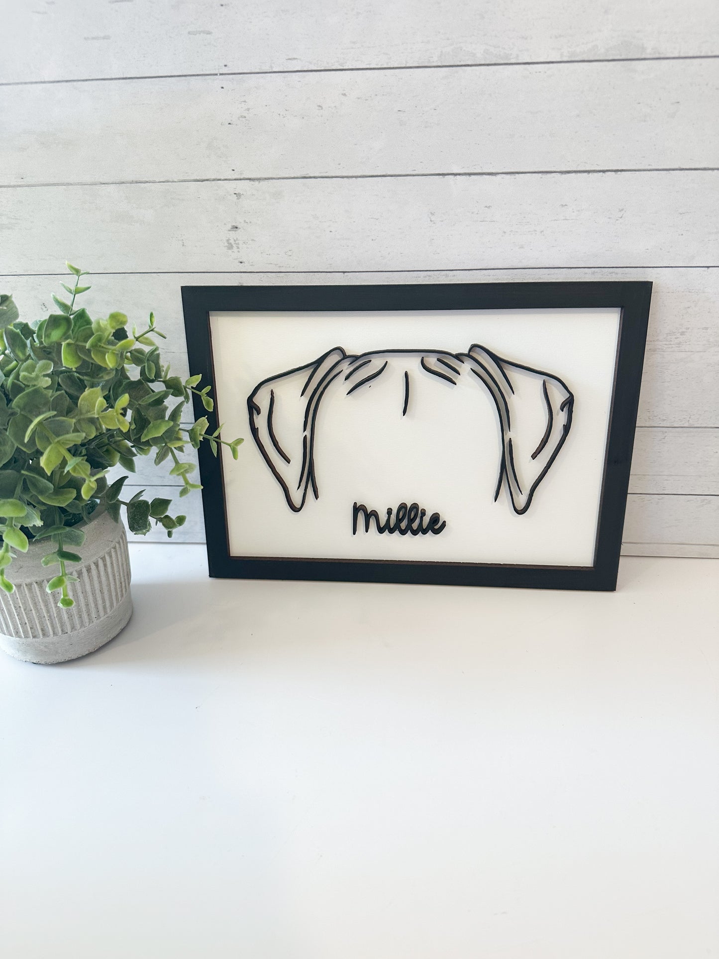 Dog Ear Memorial / Custom Sign