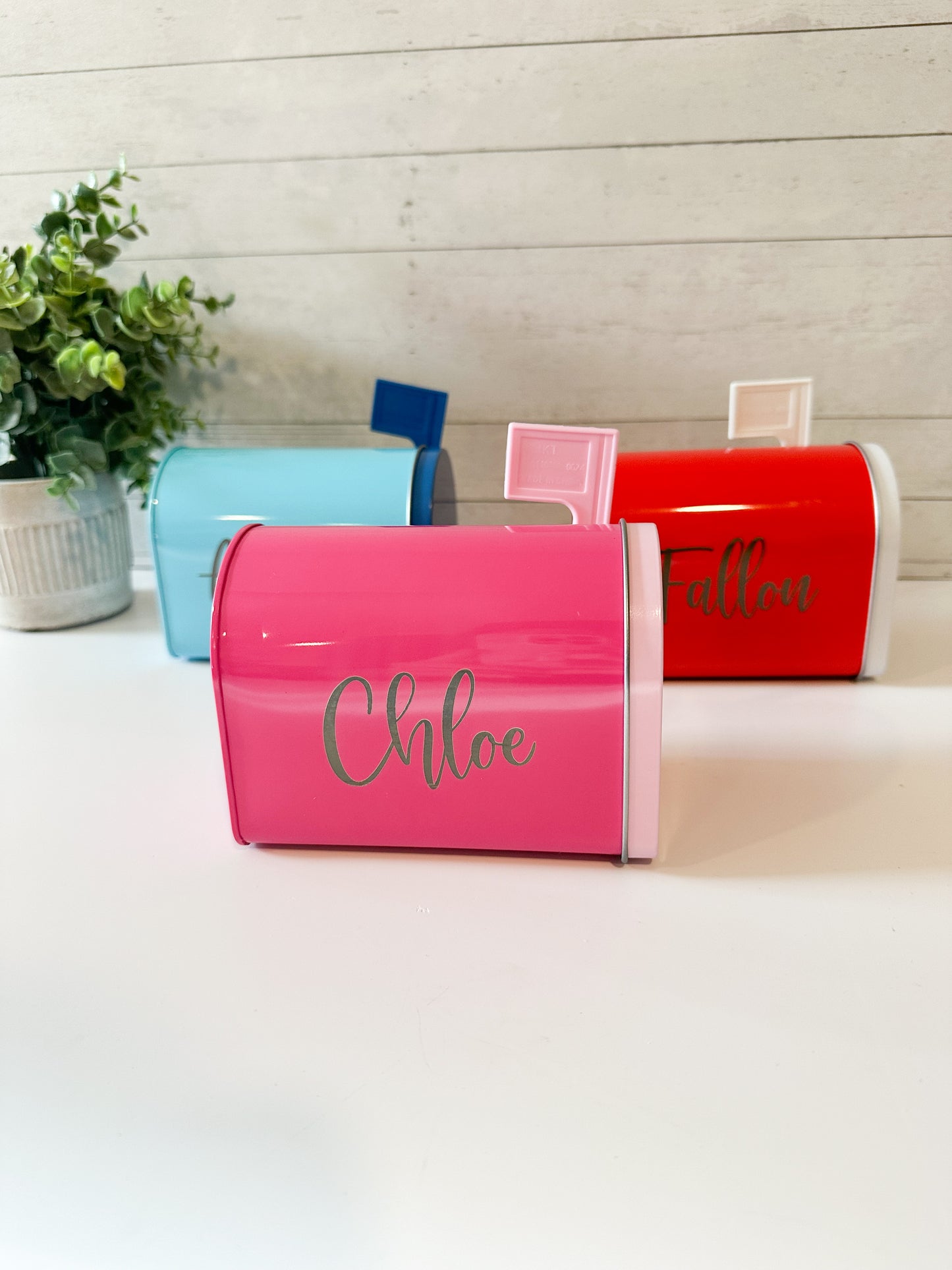 Valentine's Metal Personalized Mailbox