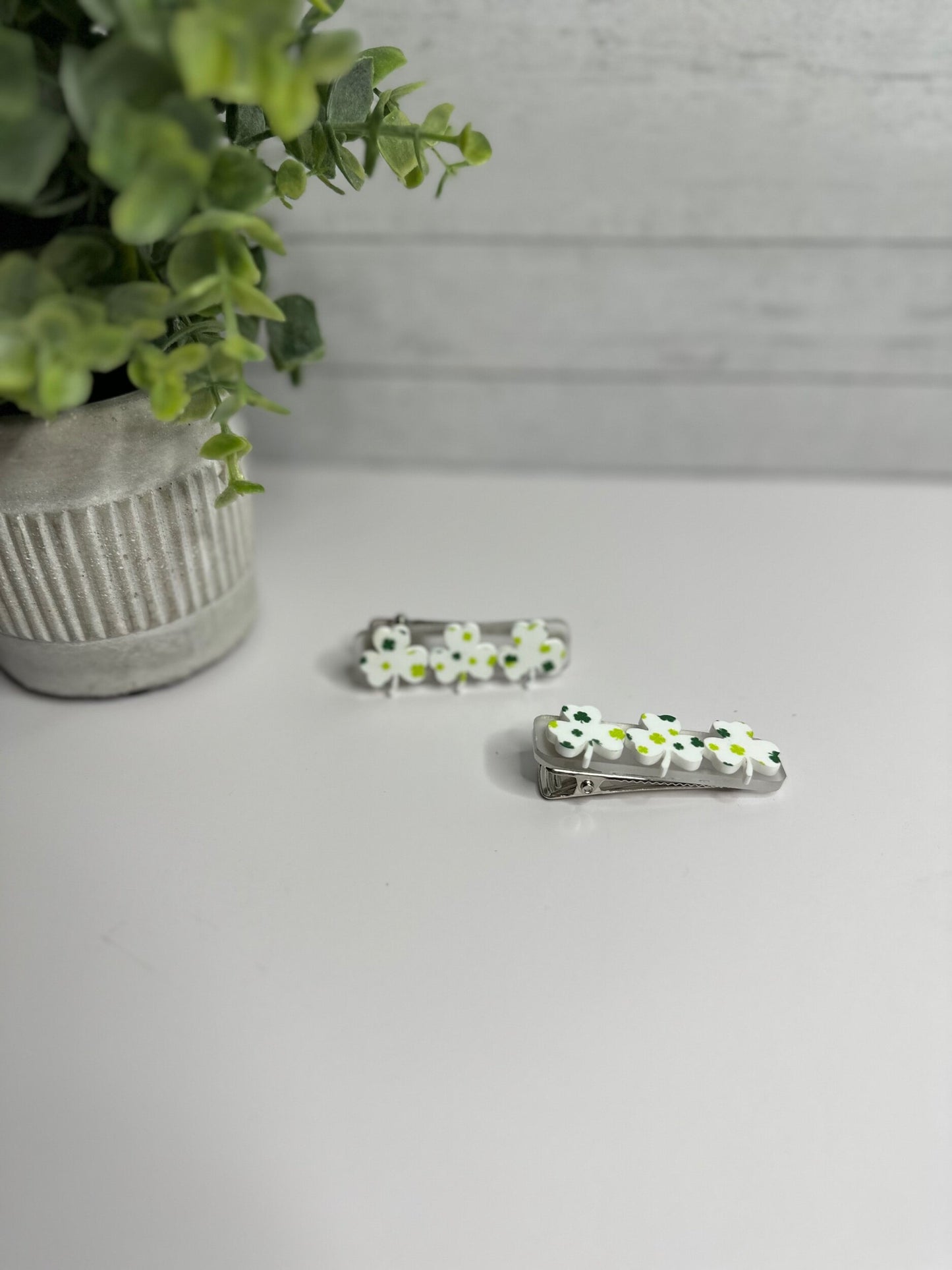 St. Patrick's Day Hair Clips