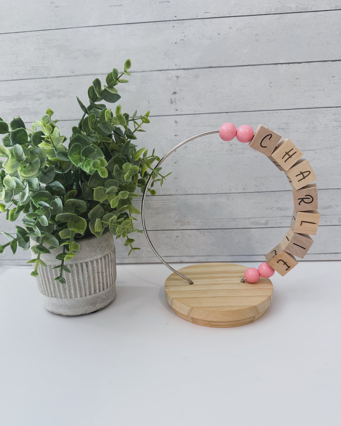 Personalized Abacus Name Loop Decor *PRESALE*