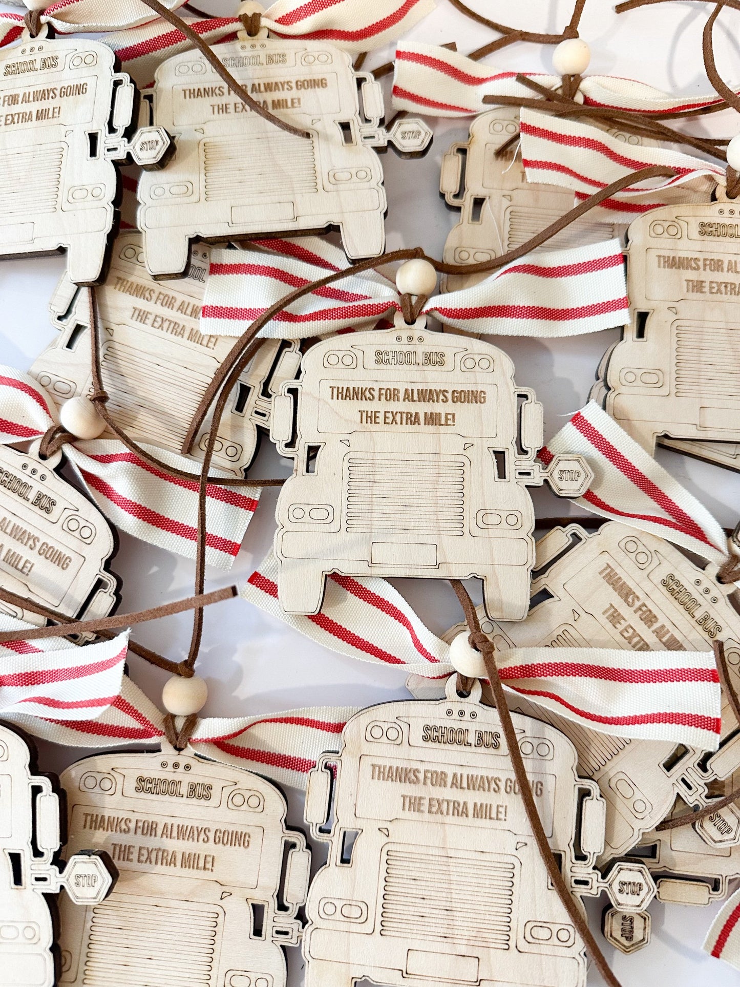 Extra Mile Bus Ornament