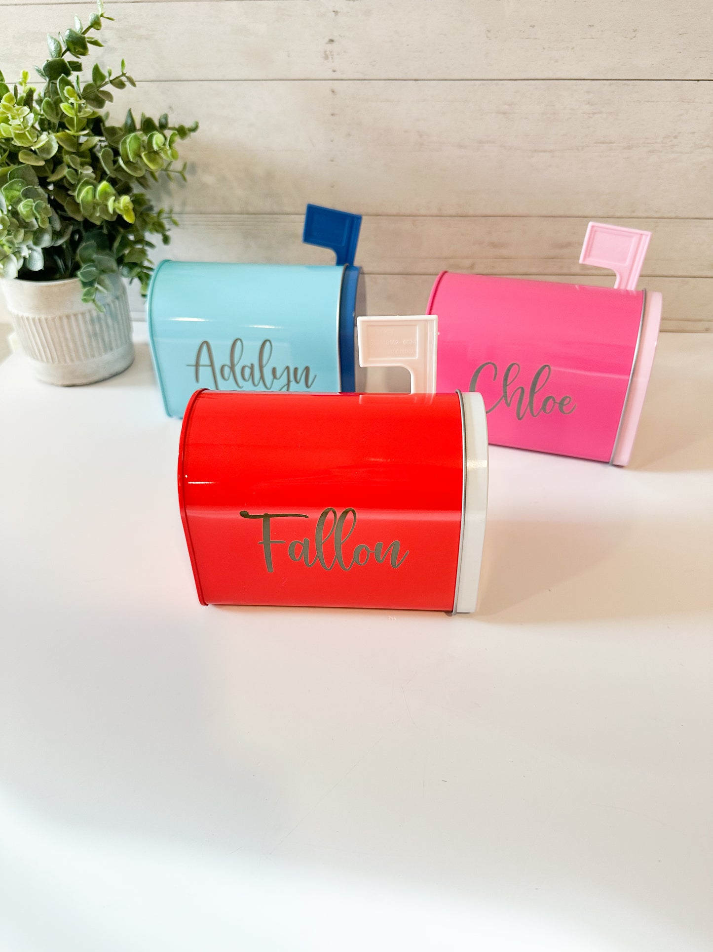 Valentine's Metal Personalized Mailbox