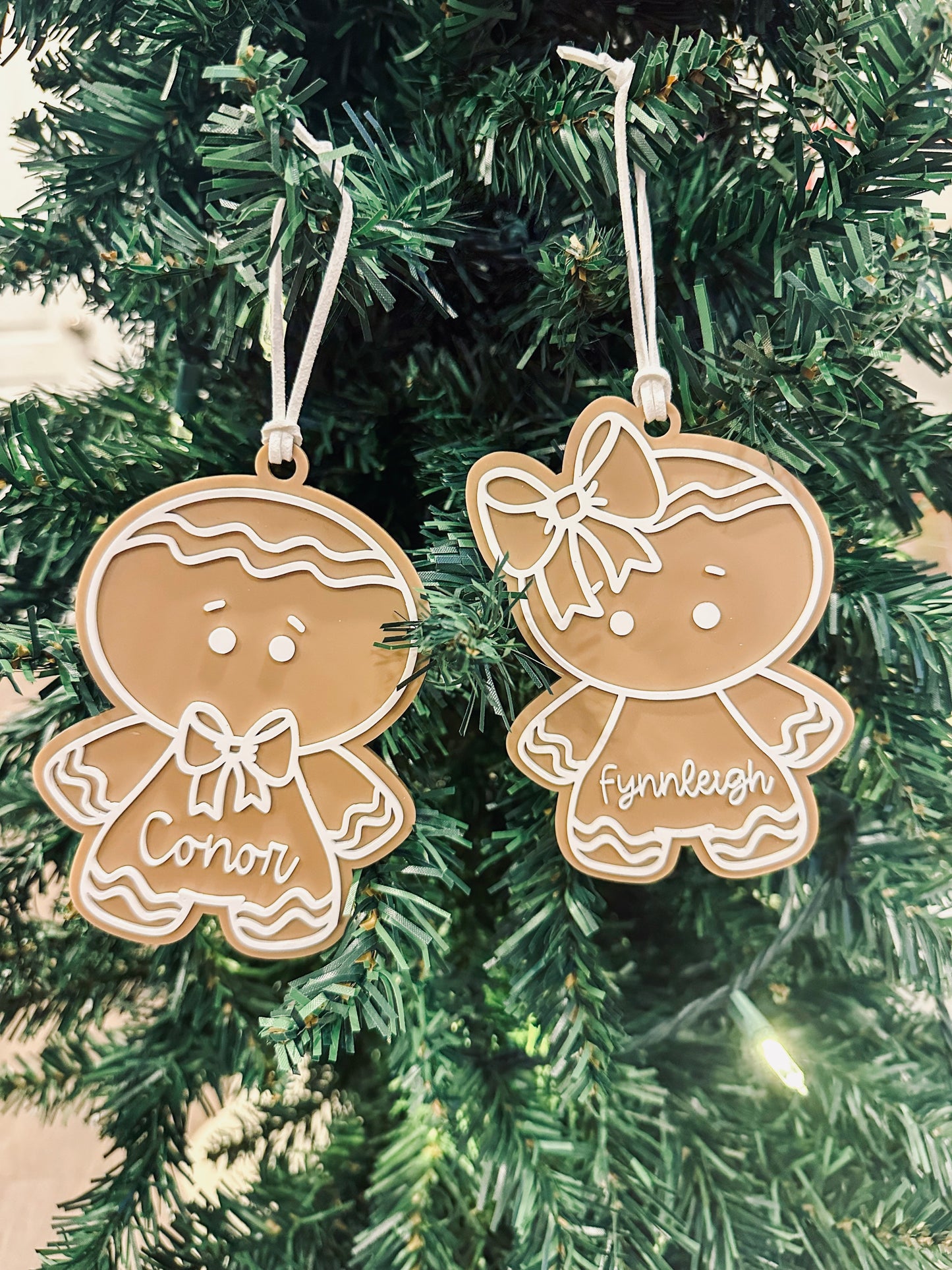 Gingerbread Cookie Ornaments
