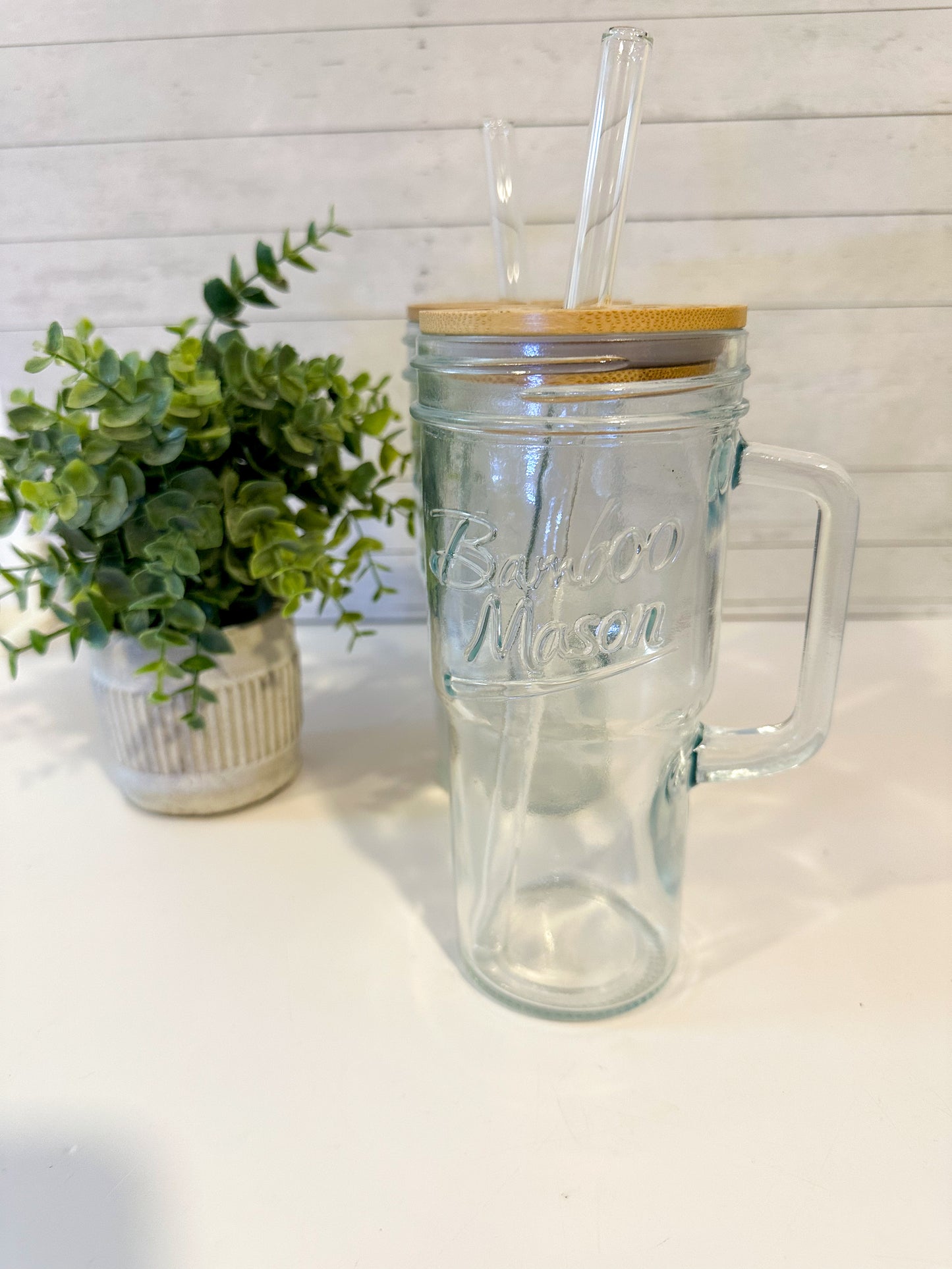 24 oz Glass Tumbler Cups