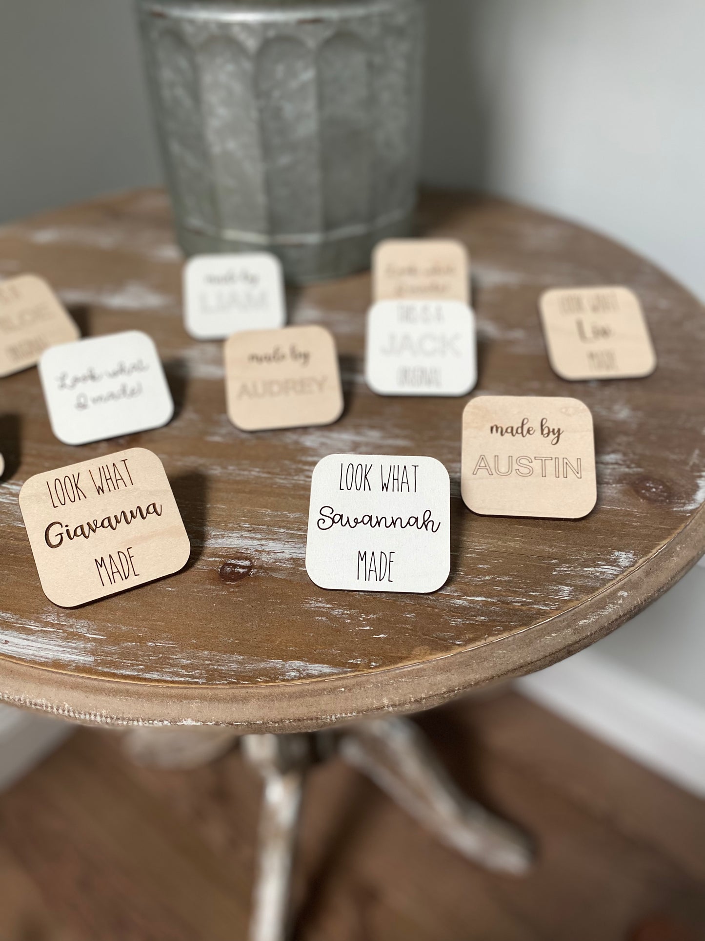 Kid’s Artwork Clip Magnet