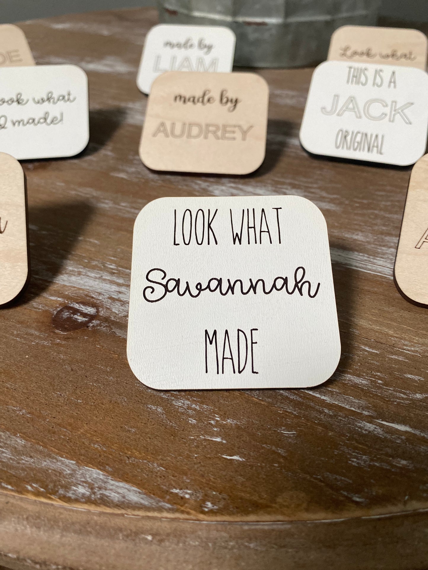 Kid’s Artwork Clip Magnet