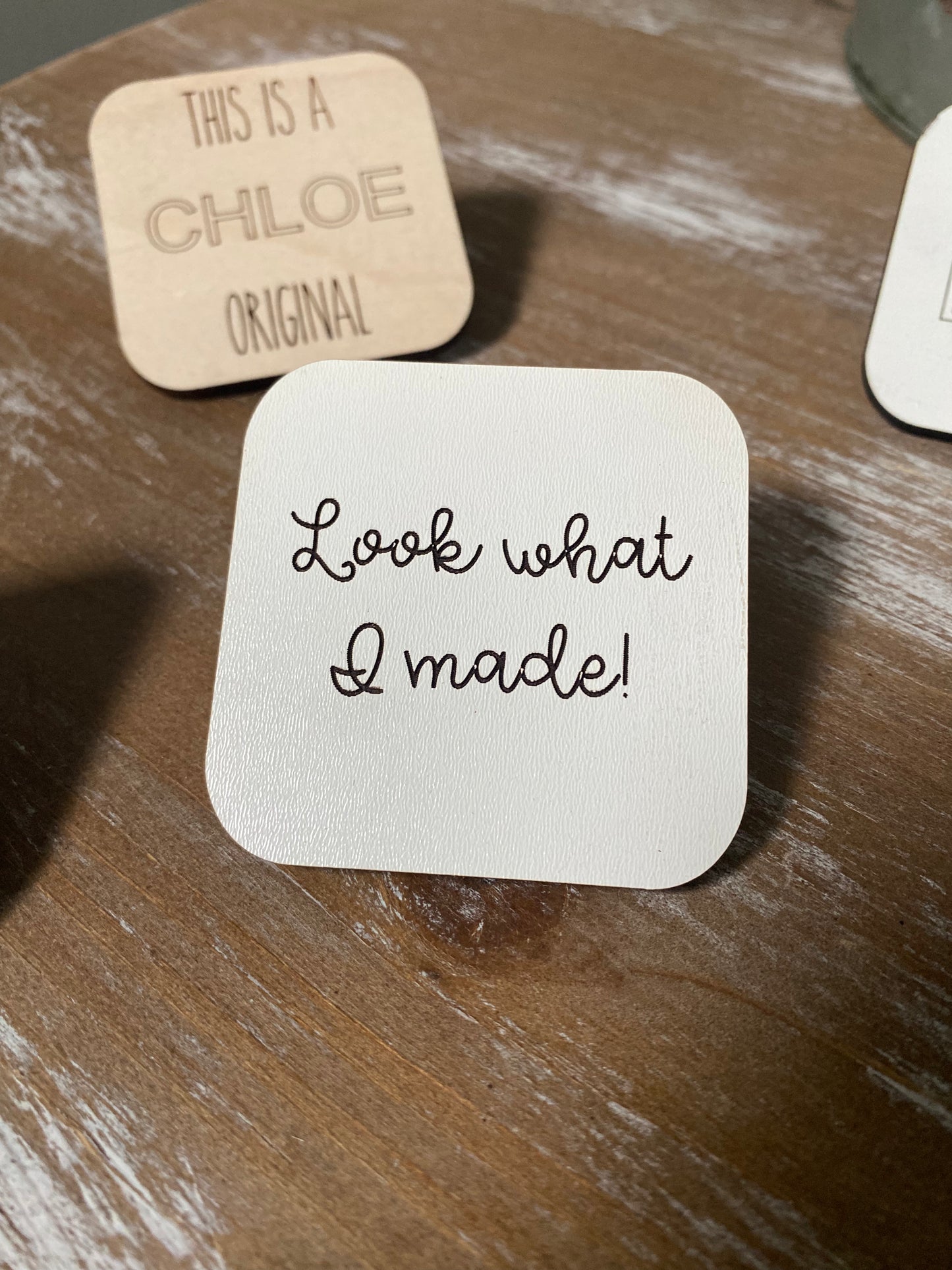 Kid’s Artwork Clip Magnet