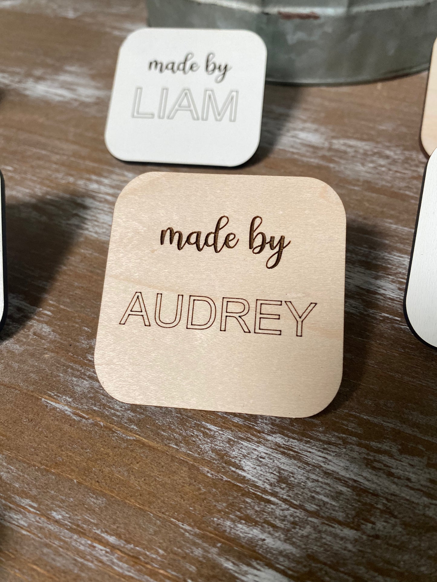 Kid’s Artwork Clip Magnet
