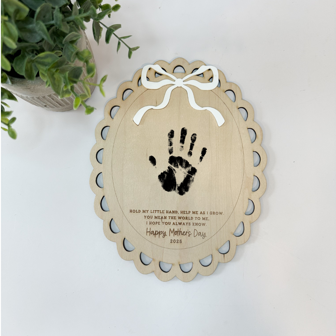 Mother’s Day Handprint Keepsake – A Moment in Time, Cherished Forever