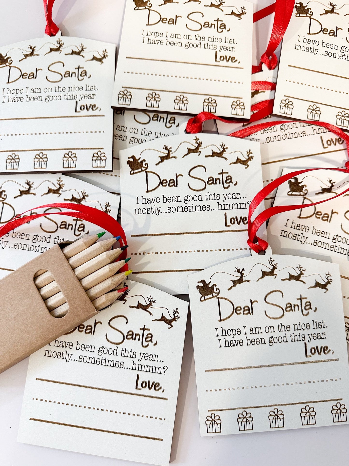Dear Santa - Kiddo Handwriting Ornament
