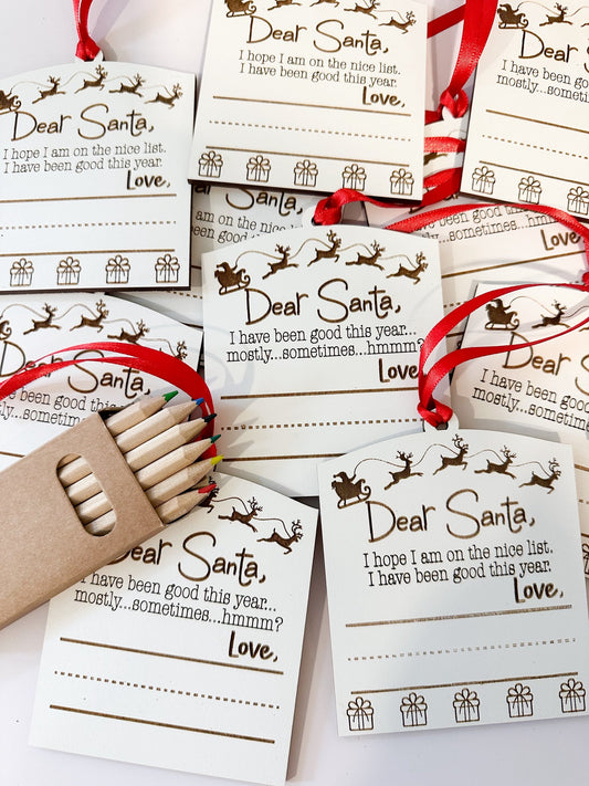 Dear Santa - Kiddo Handwriting Ornament