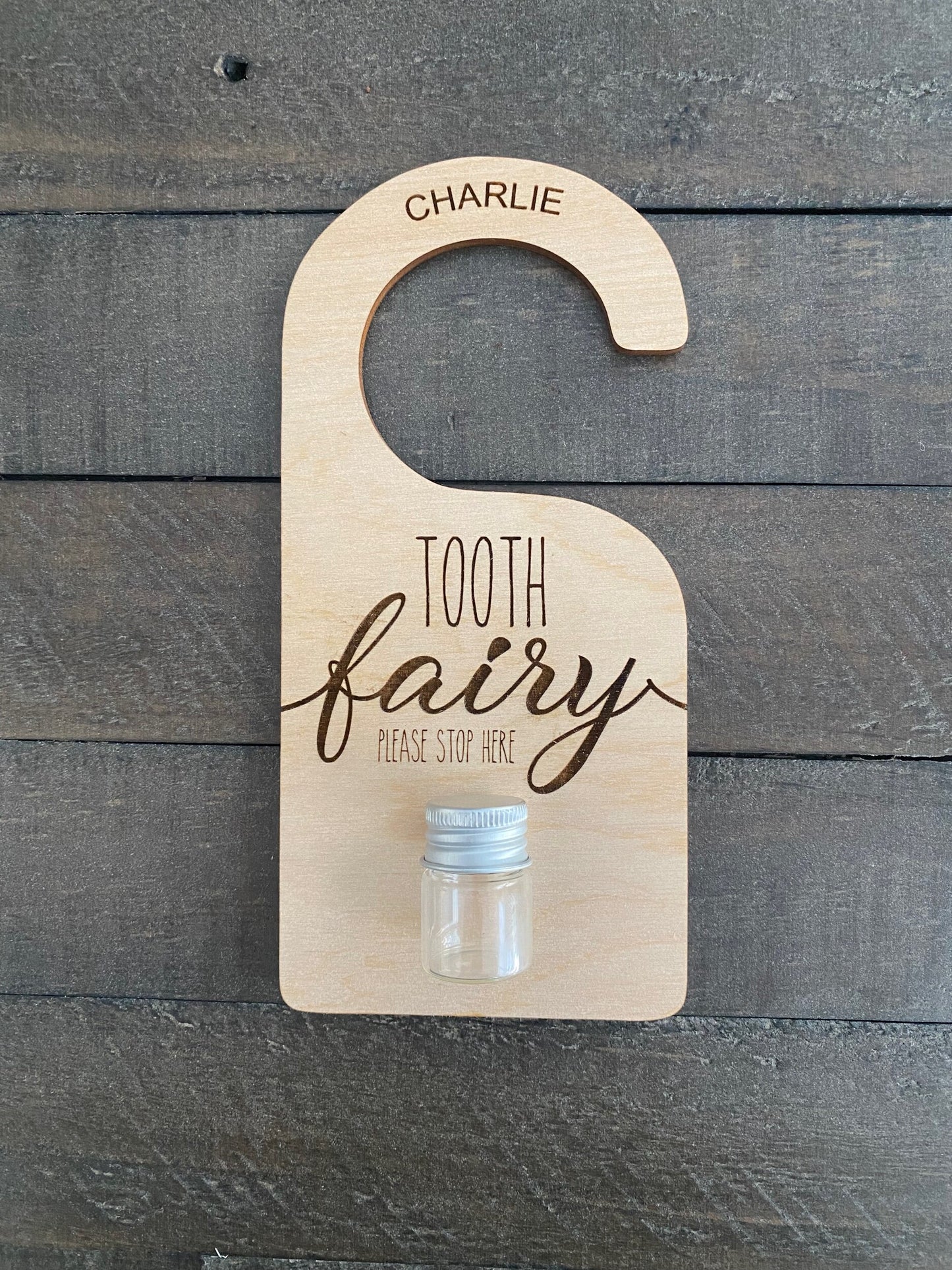 Personalized Tooth Fairy Door Hanger