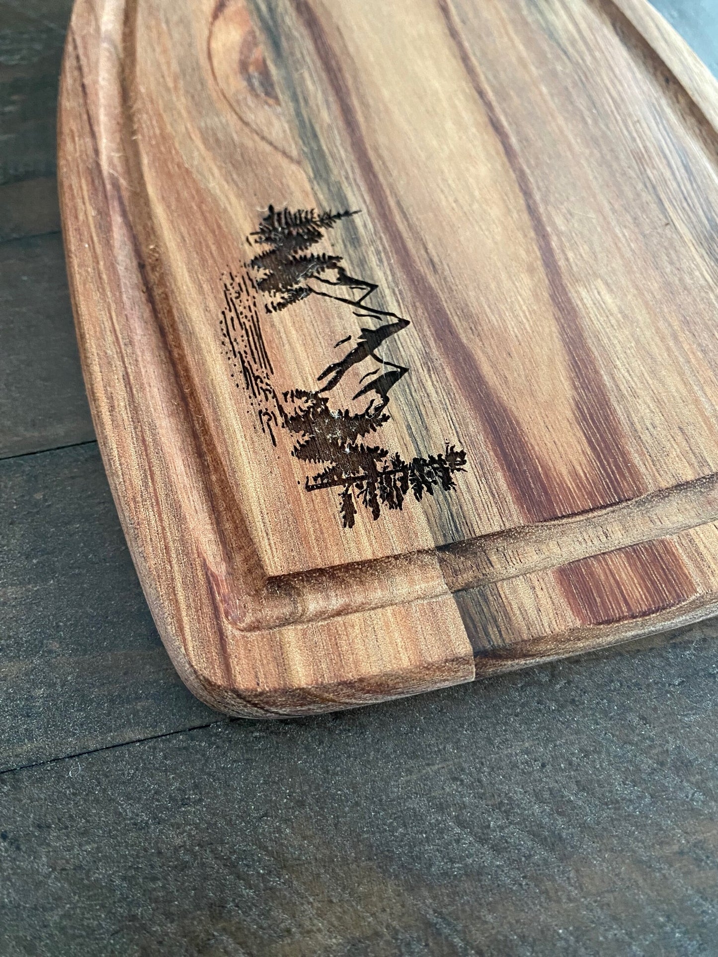 Cocktail Acacia Wood Cutting Board