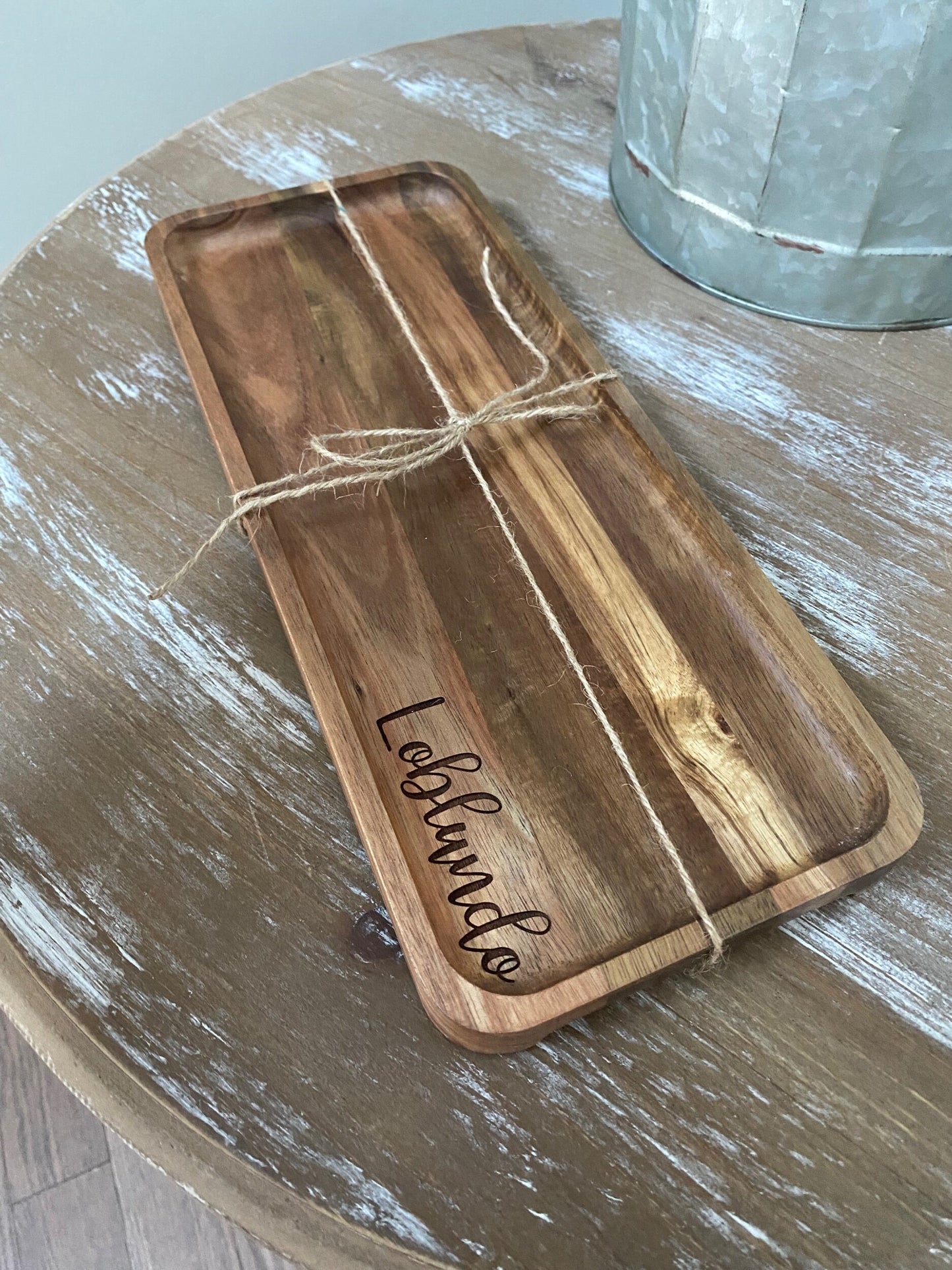 Acacia Wood Serving Tray