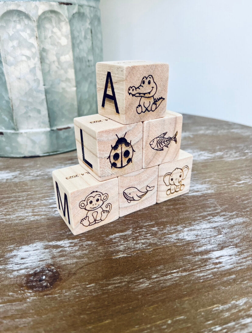 Wooden Baby Blocks