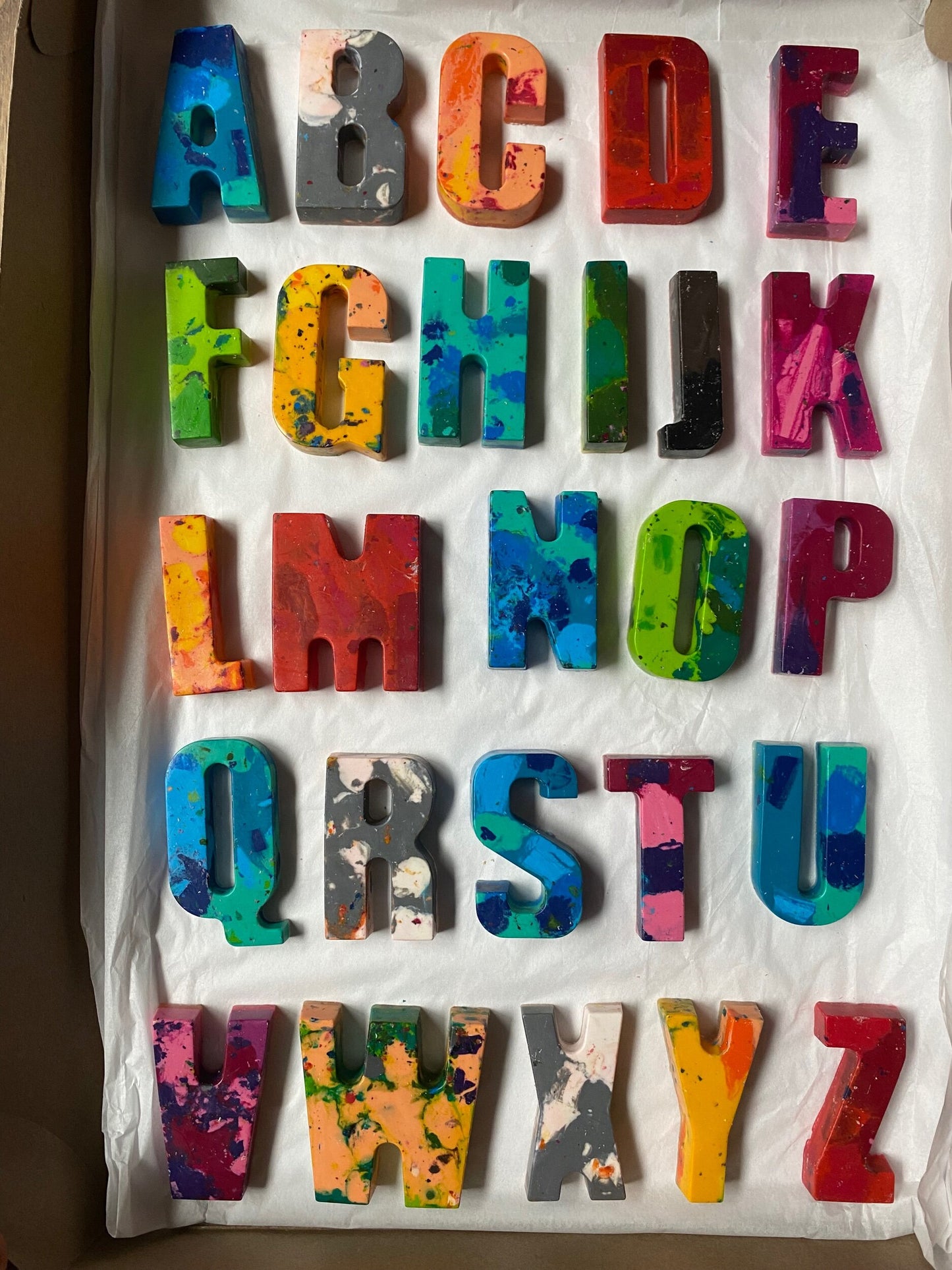 Crayon Letter Sets