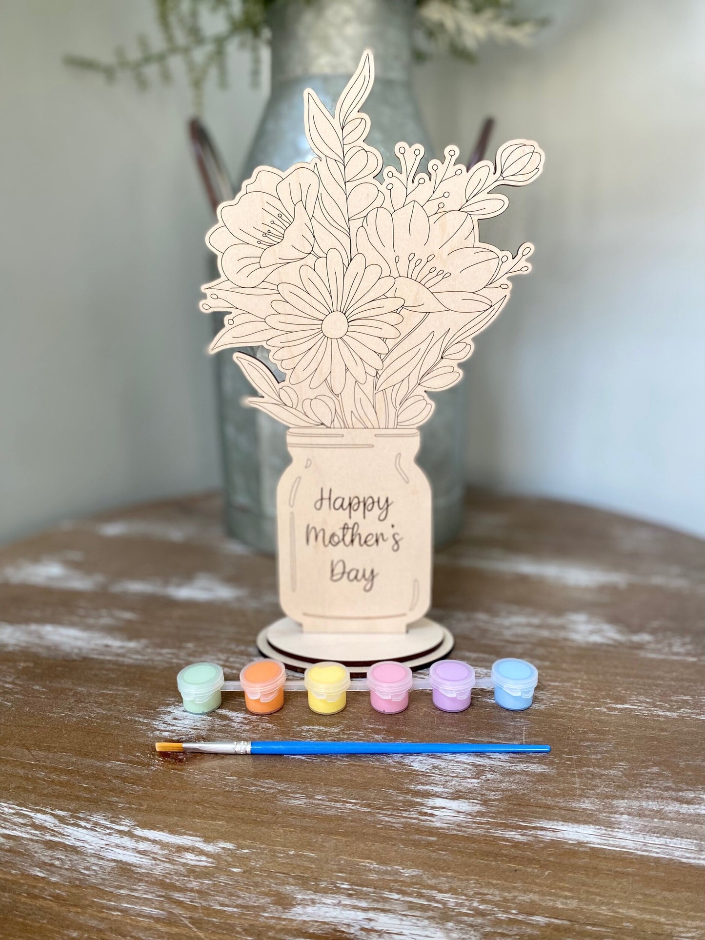 Mother's Day Floral Bouquet DIY Paint Kit