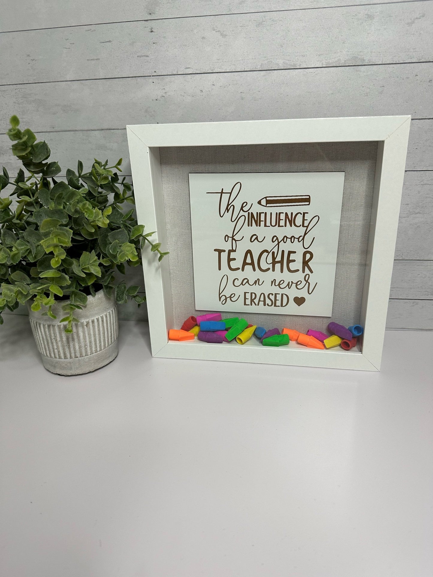 Teacher Appreciation Shadow Box