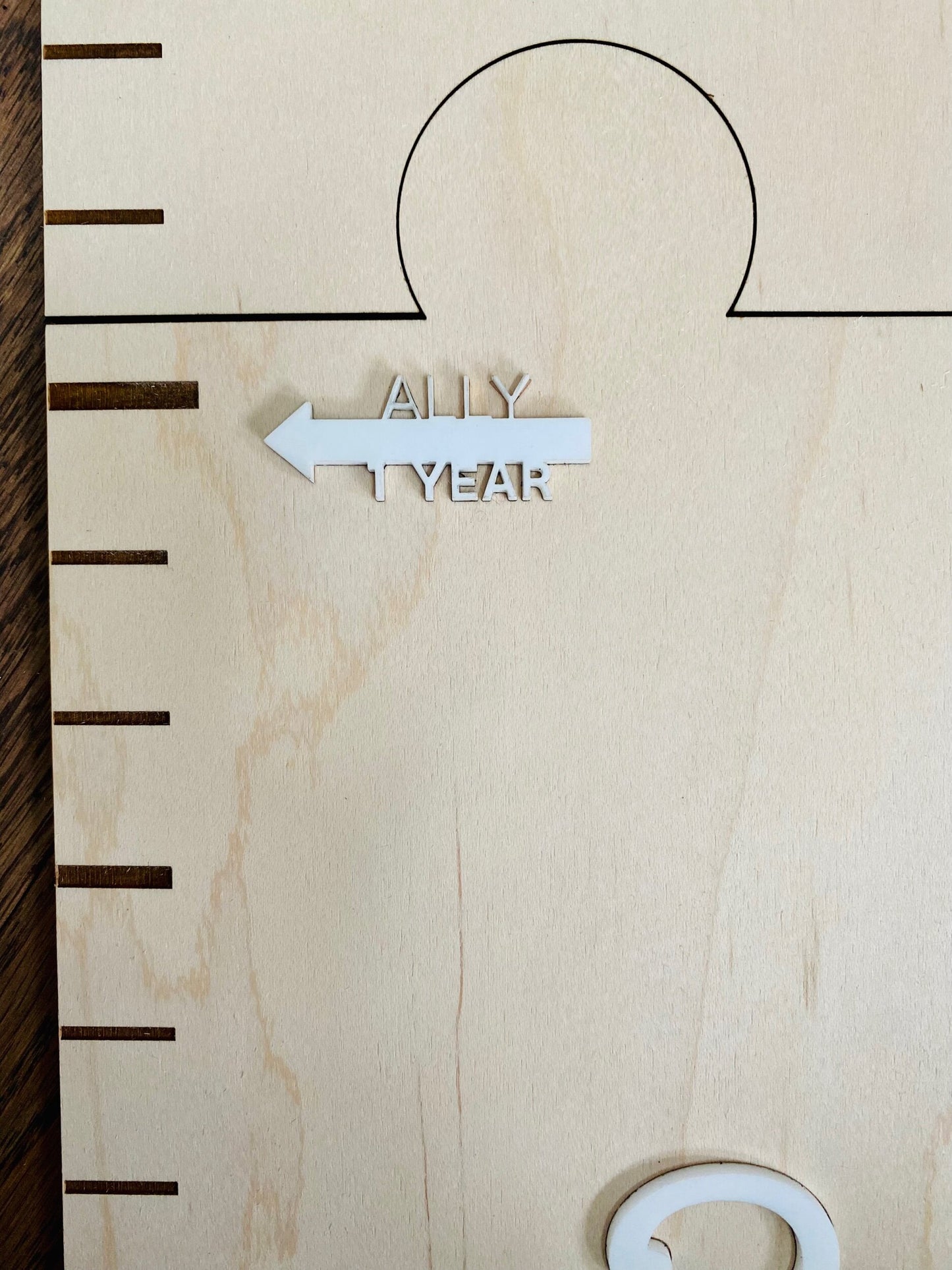 Growth Chart Height Markers