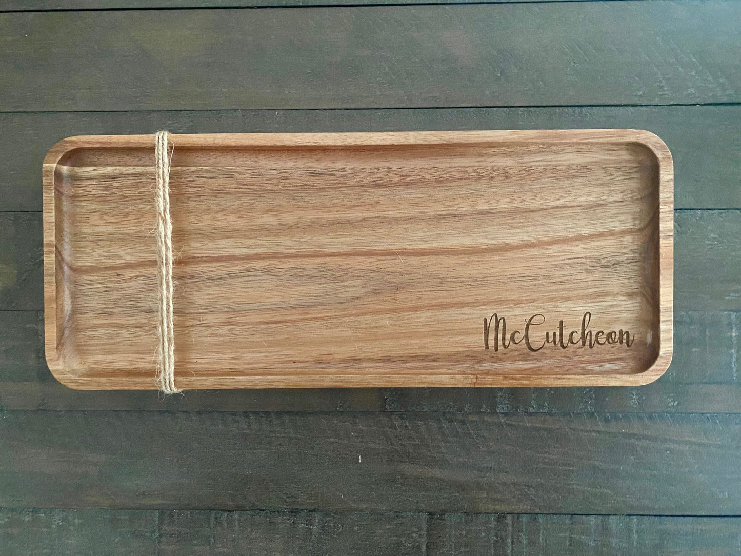 Acacia Wood Serving Tray