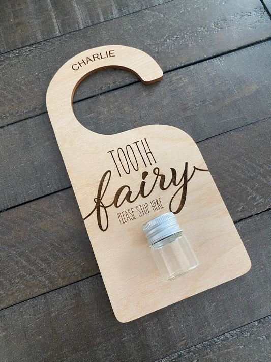 Personalized Tooth Fairy Door Hanger