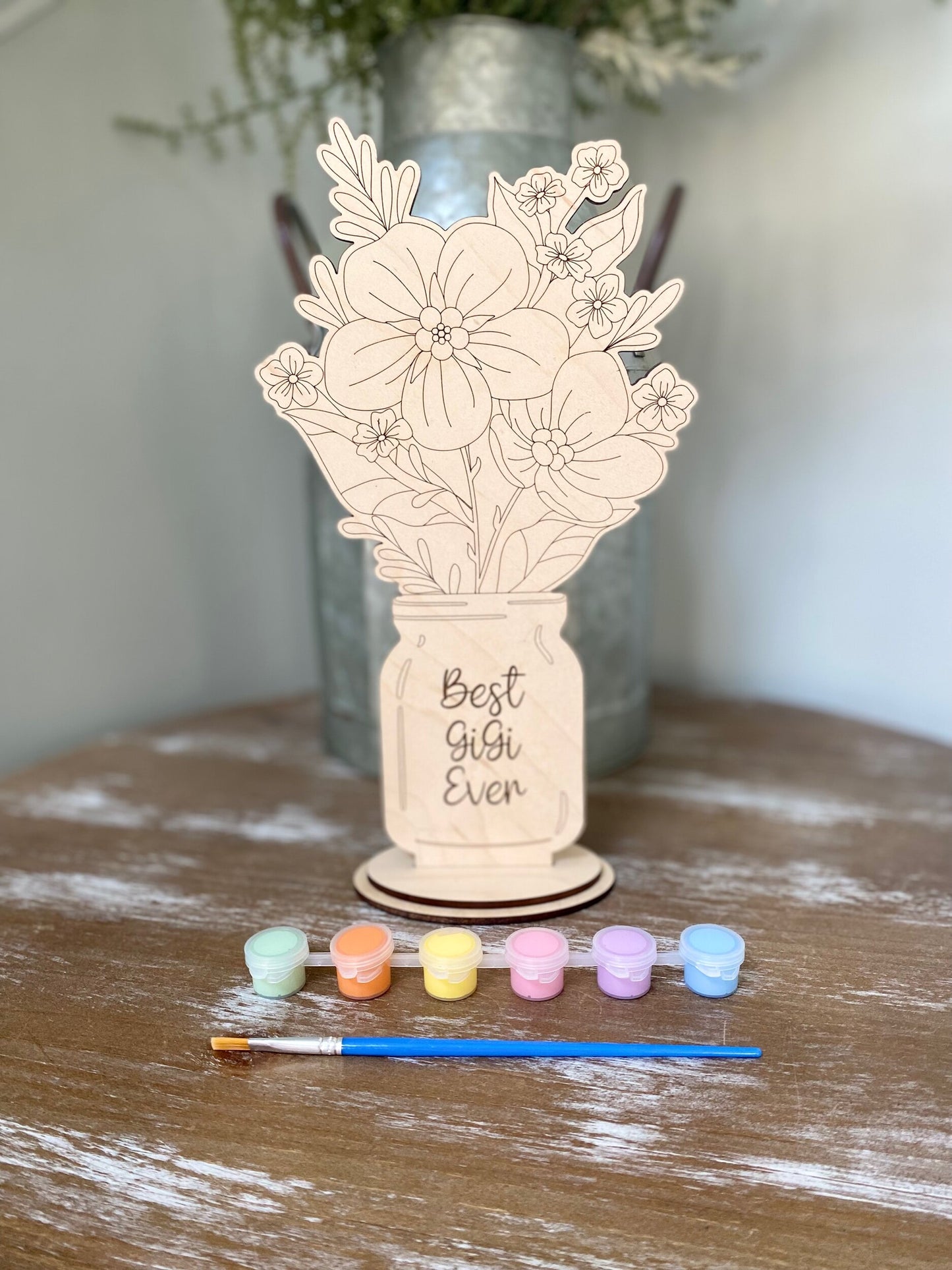 Mother's Day Floral Bouquet DIY Paint Kit