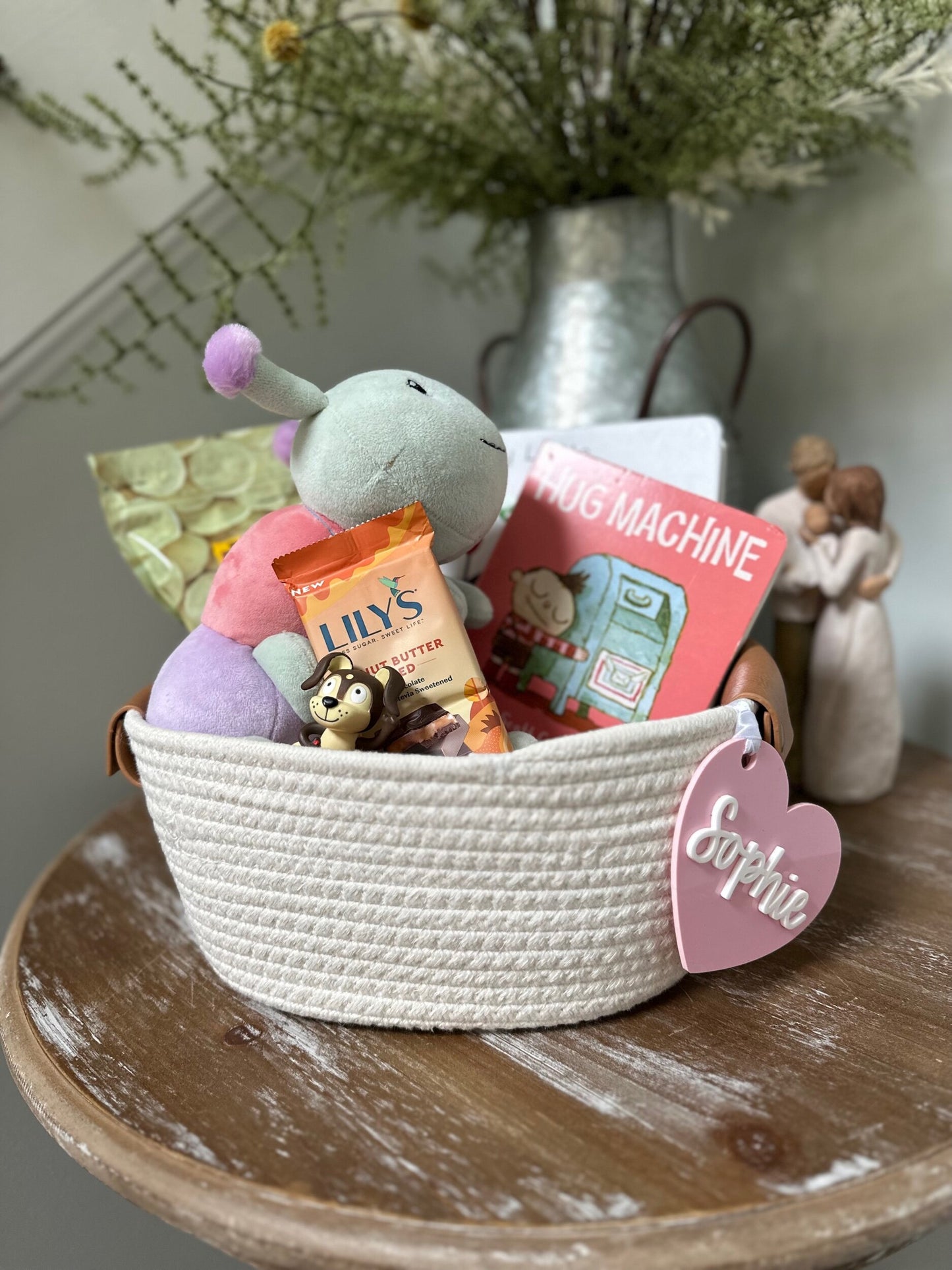 Valentine's Day Heart Basket/Gift Tags