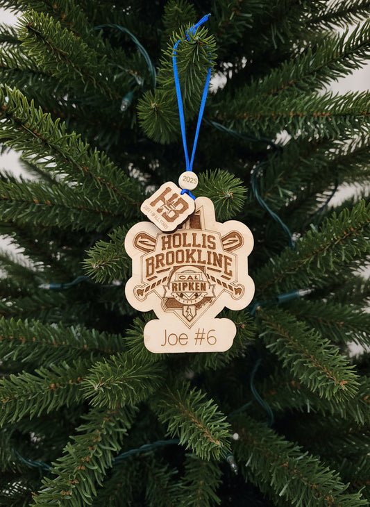 Hollis Brookline Cal Ripken Ornament