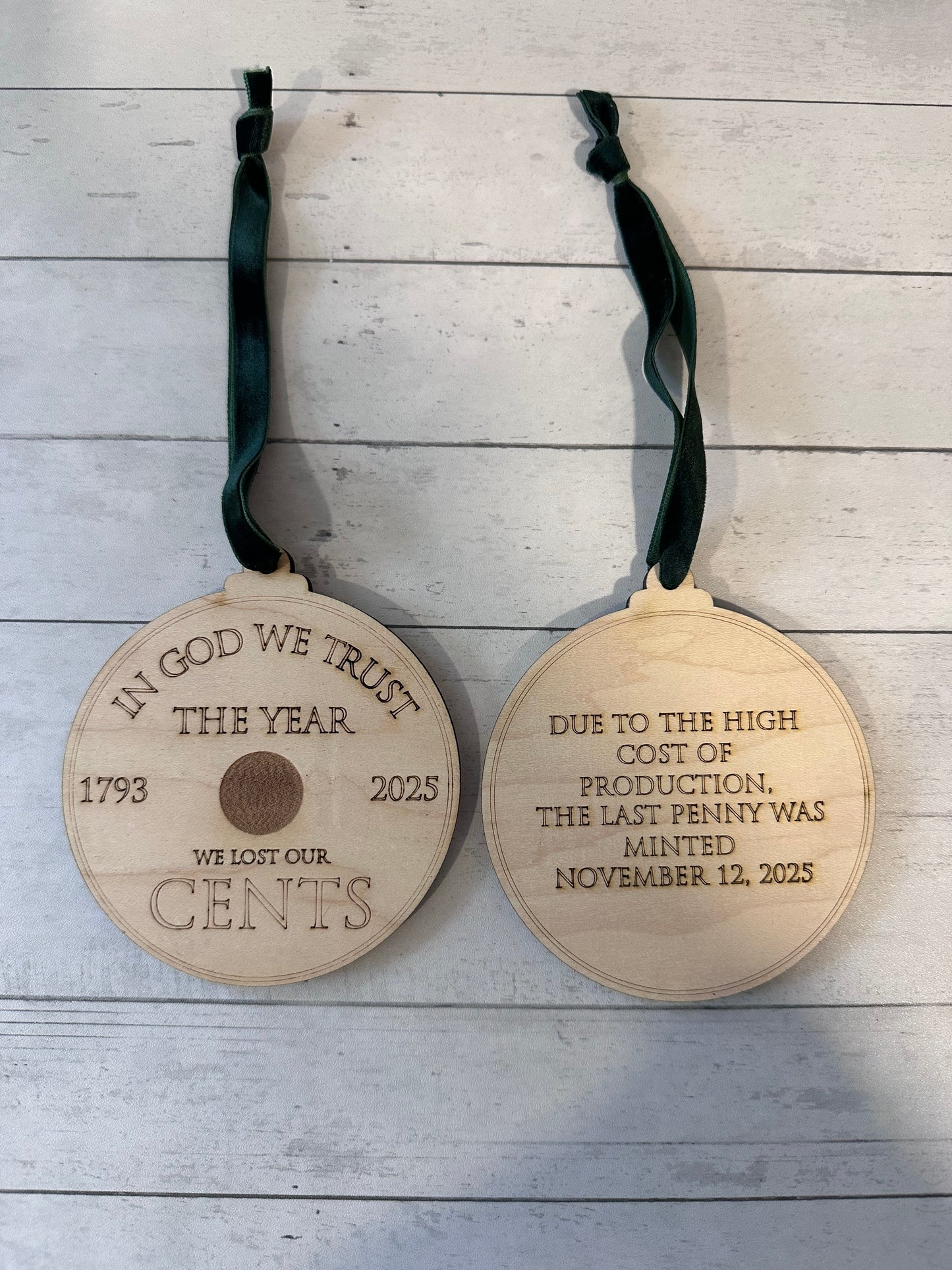 Penny Ornament