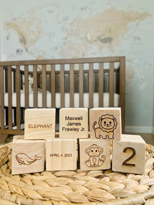 Wooden Baby Blocks