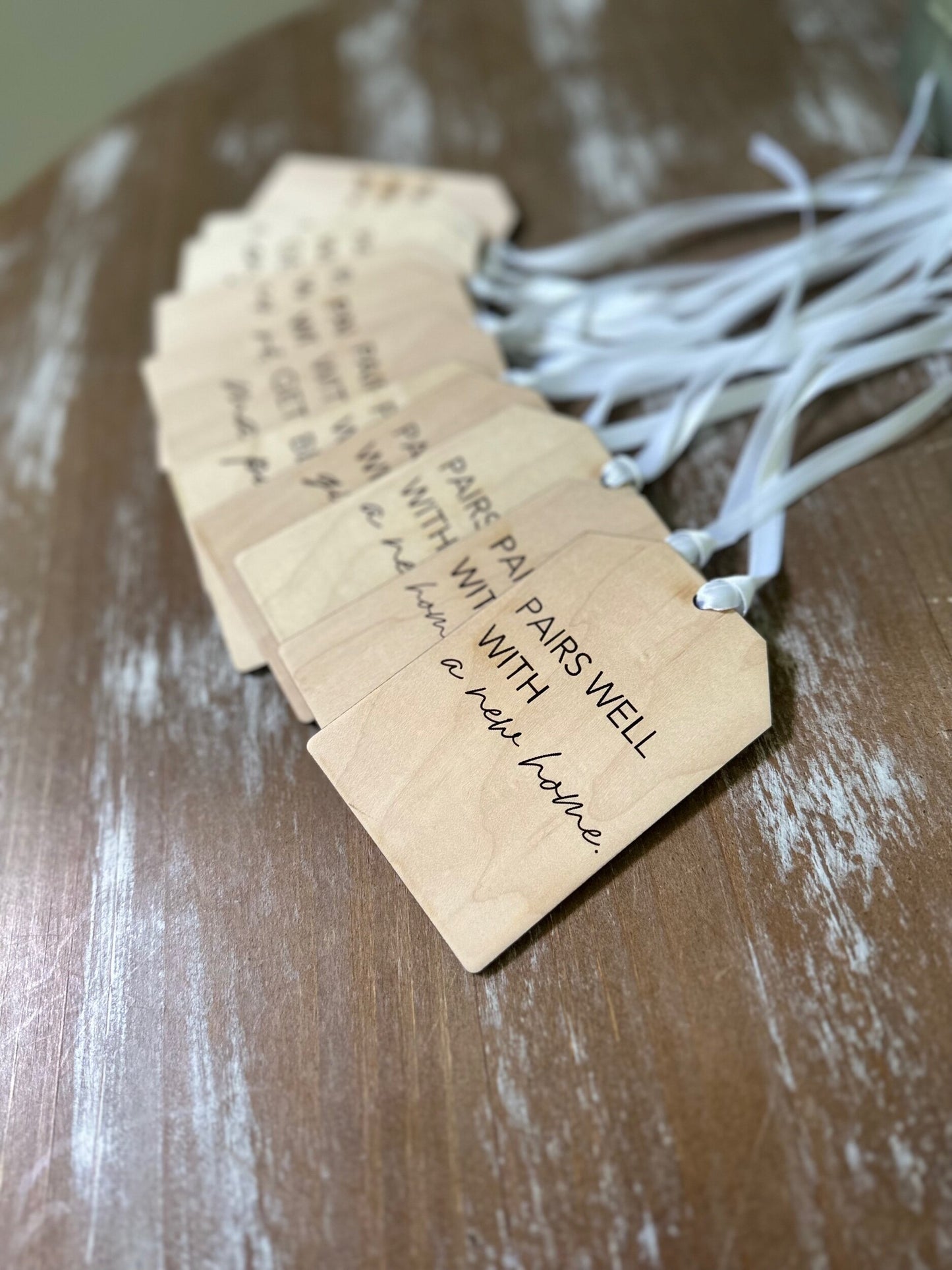 Wood Tags