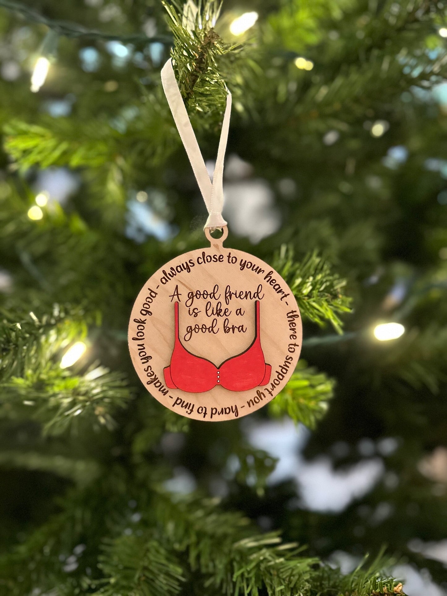 Good Friend (Bra) Ornament