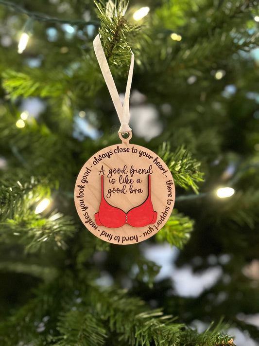 Good Friend (Bra) Ornament