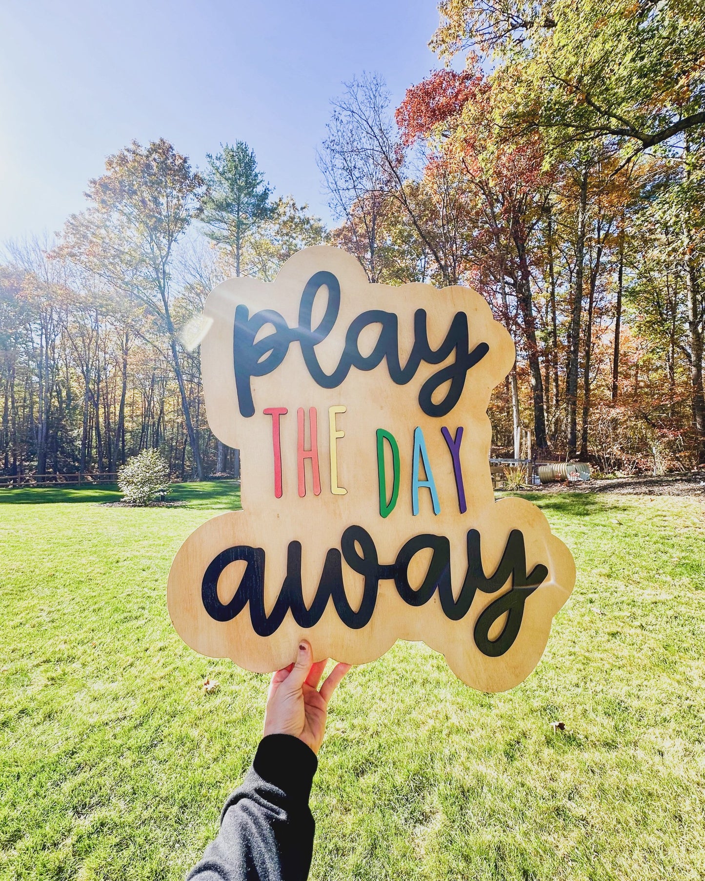 Play the day away Playroom Sign