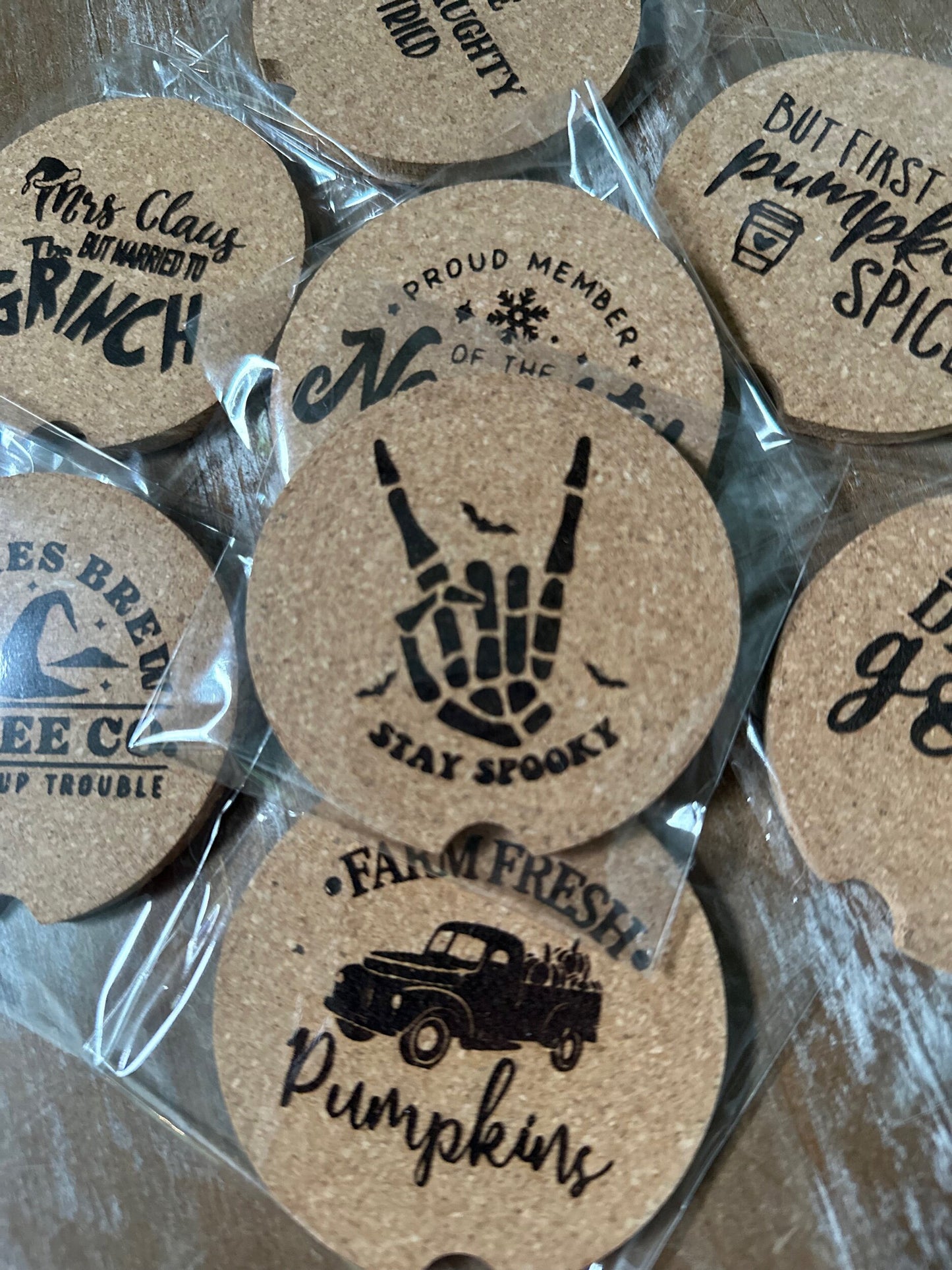 Car Cup Holder Coasters