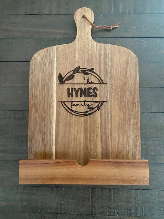 Customized Cookbook Holder