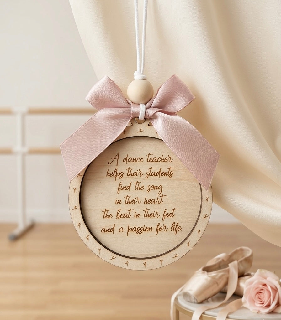Dance Teacher Ornament