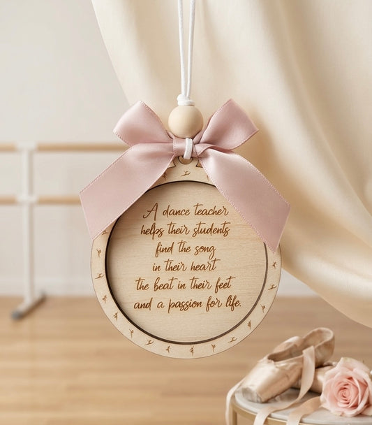 Dance Teacher Ornament