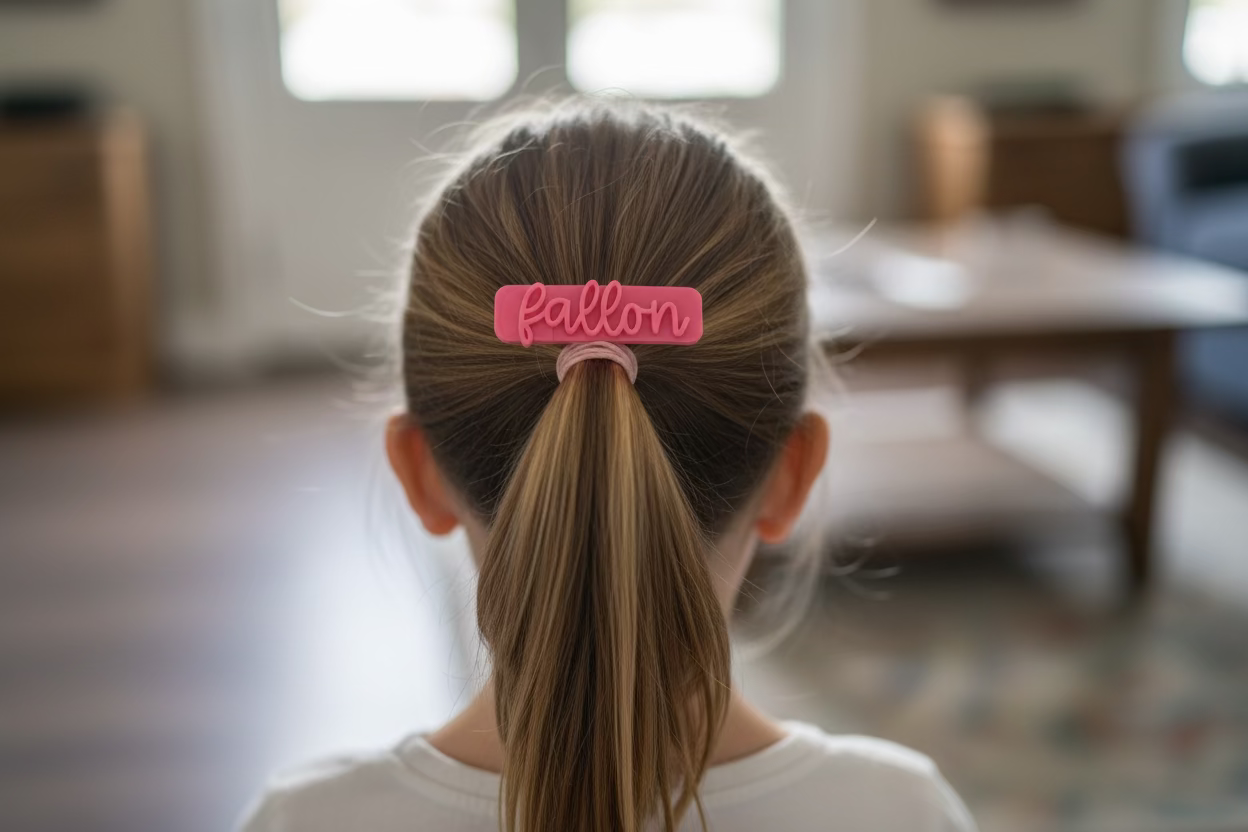 Custom Name Hair Clips