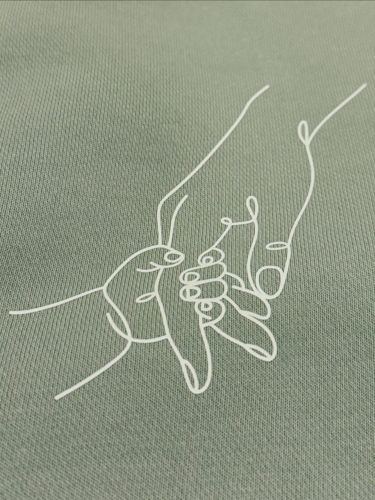 Two Hands Crewneck Sweatshirt | Mommy’s Not an Octopus Collection