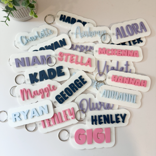Acrylic Keychains - Personalized