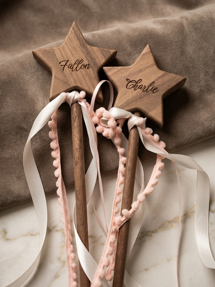 Walnut Princess Wand