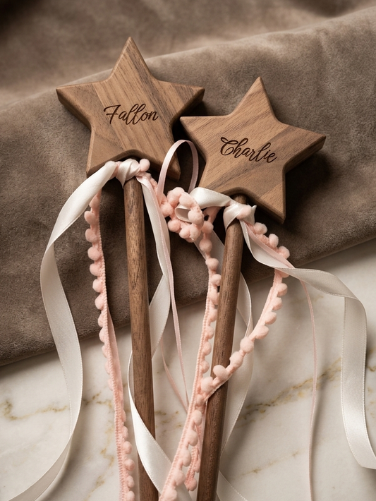 Walnut Princess Wand