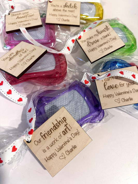 Class Valentines: Doodle Etch a Sketch