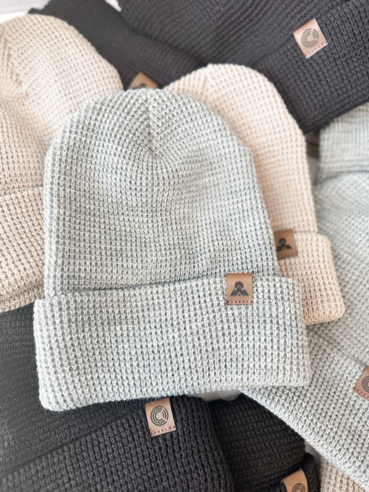 Waffle Knit Beanie