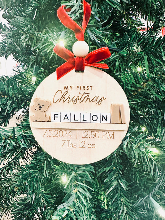 My First Christmas Ornament