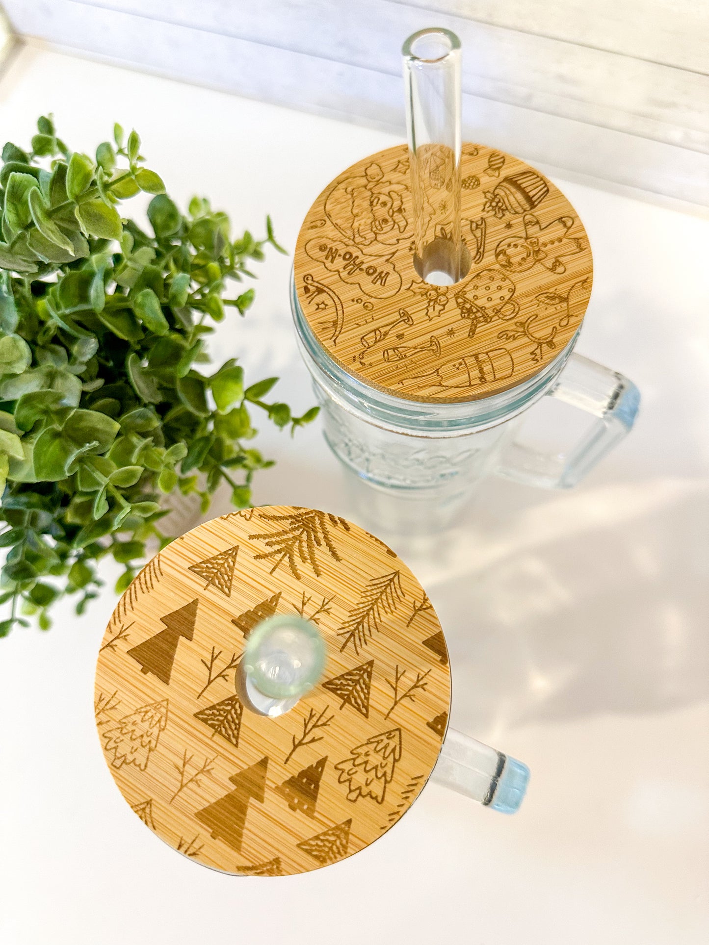 24 oz Glass Tumbler Cups