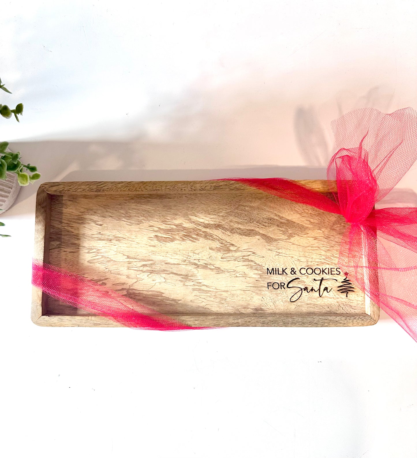 Milk and Cookies Tray